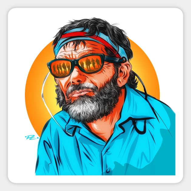 Sam Peckinpah - An illustration by Paul Cemmick Magnet by PLAYDIGITAL2020